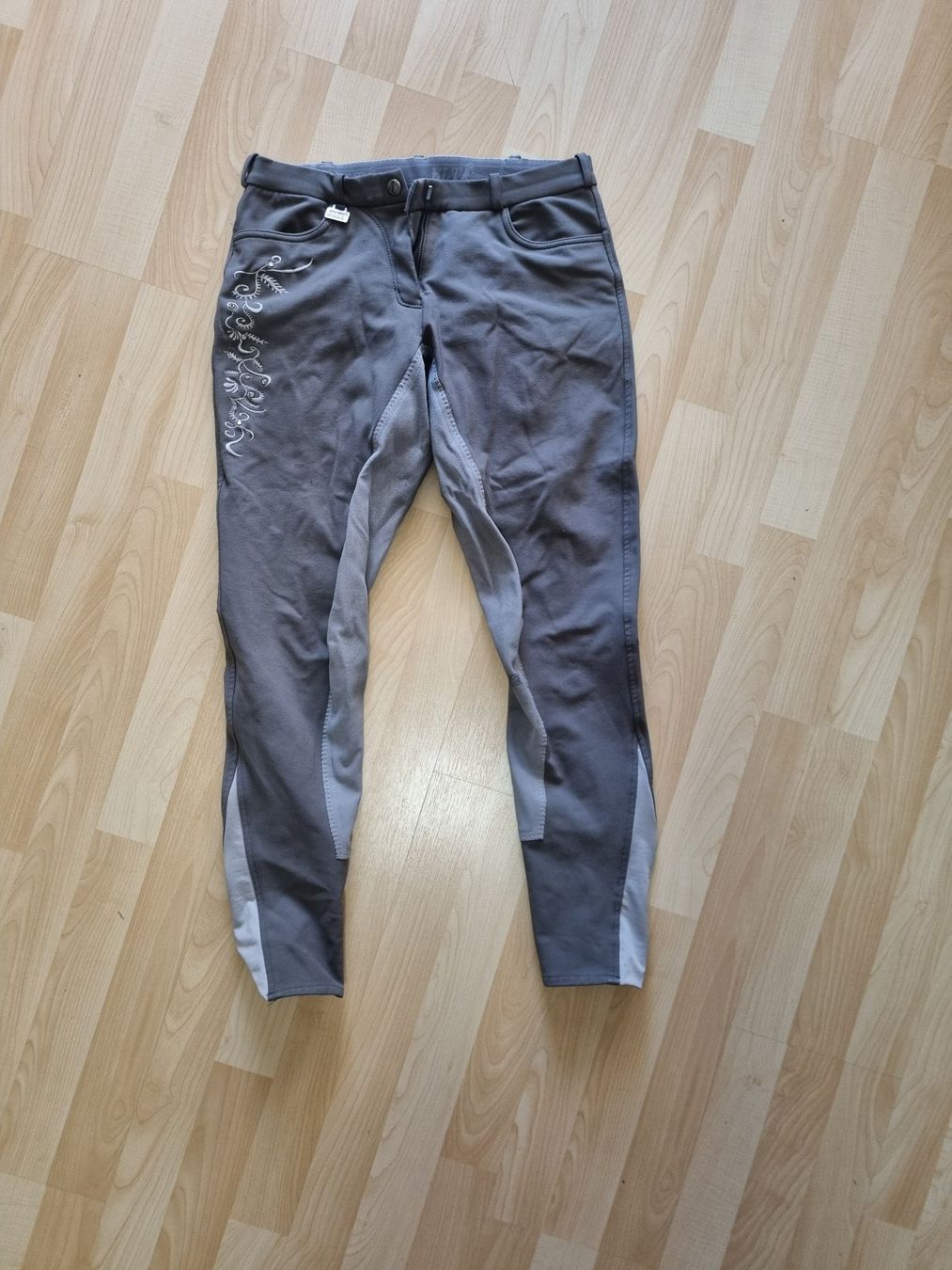 Hosen: Reithose braun, Vollbessatz von ELT Gr. 38 – Gebraucht aus Niederrohrdorf von sno_8hcp 1
