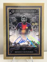 Mascherano 2023-24 Topps FC Barcelona Auto Gold /50