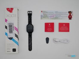 XPLORA XGO3 Kinder-Smartwatch, schwarz
