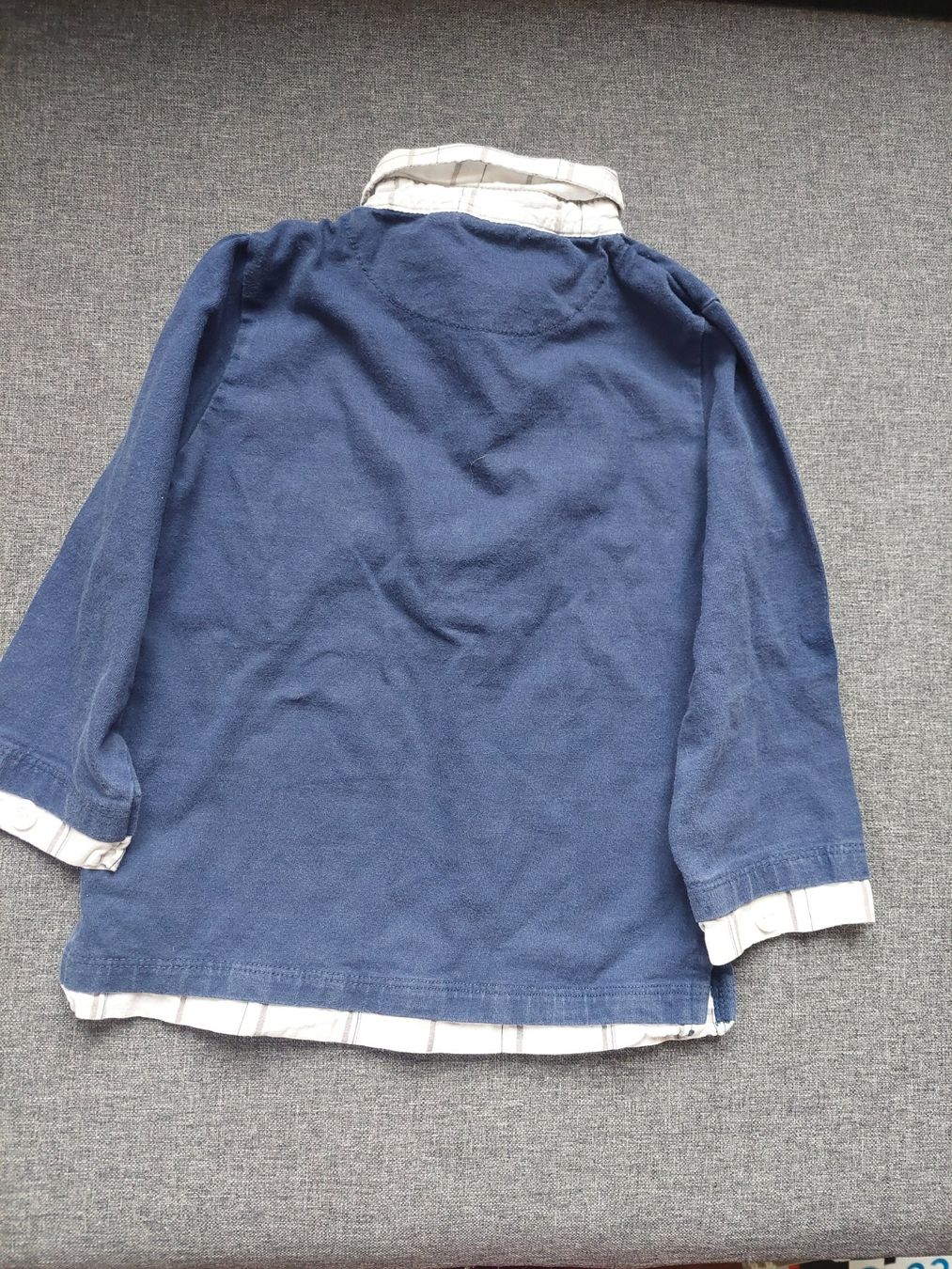 Hemden, T-Shirts & Polos: Langes Poloshirt Grösse 98  Blau / Motorrad – Gebraucht aus Beckenried von Havacola 5