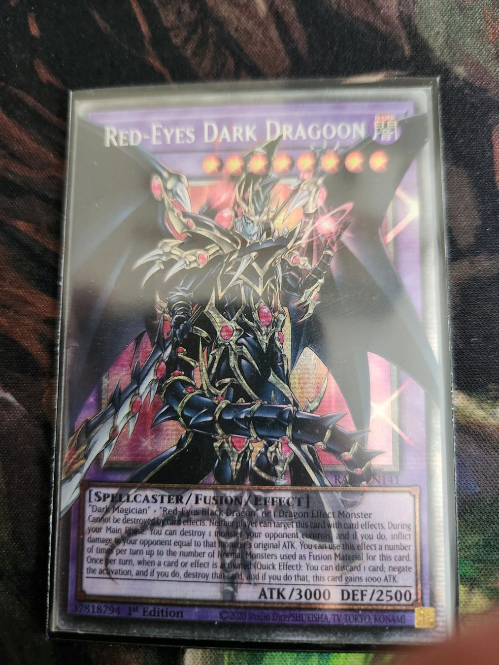 Yugioh Carte collezionabili: Yugioh Red-Eyes Dark Dragoon Starlight Foil – Usato da Bütschwil venduto da Osomo 3