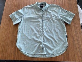mindt-grüne Bluse von Jack Wolfskin Gr. L