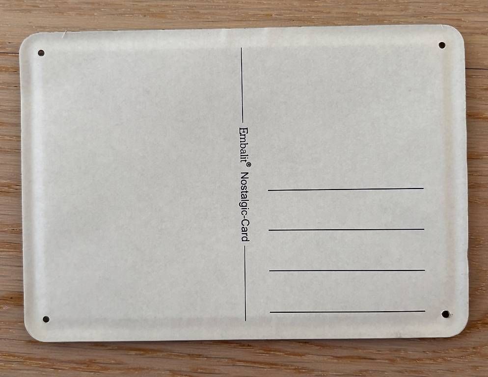 Ecriteaux: Blechschild Postkarte – D'occasion à Rafz par MarcoSw85 1