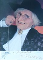Gerty Molzen (1906-1990) Sängerin - Autogramm