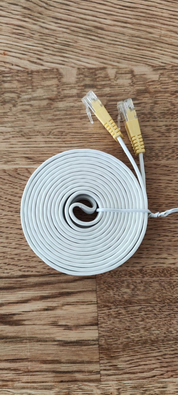 Cavi: Ethernet / LAN Flachband-Kabel 3.5m – Nuovo (secondo la descrizione) da Arbon venduto da Cyrack