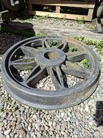 Ruota di locomotiva Svizzera inizio 1900