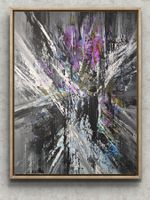 Originalegemälde auf Leinwand 60x80 cm, goldenen Unikat!!!
