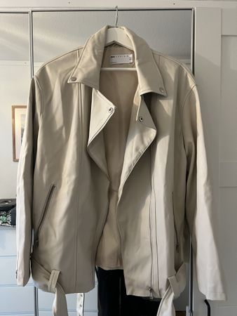 ASOS Design Jacke, Beige, Gr. 36
