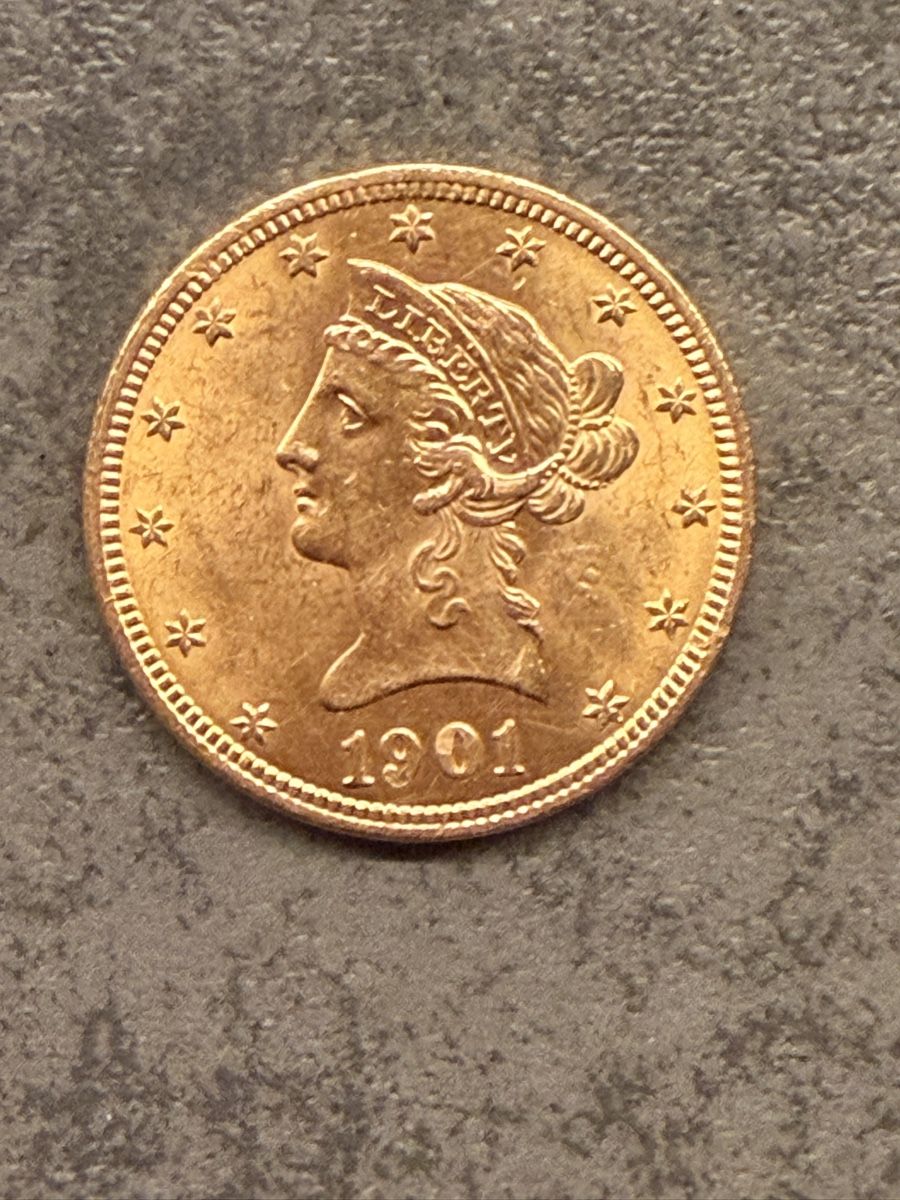 Tutti le monete:  10 Dollars 1901 Eagle or 21k , 16,7g  – Nuovo (secondo la descrizione) da Onex venduto da mou_x2gr 1