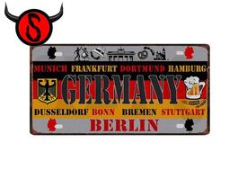 Blechschild - Deutschland