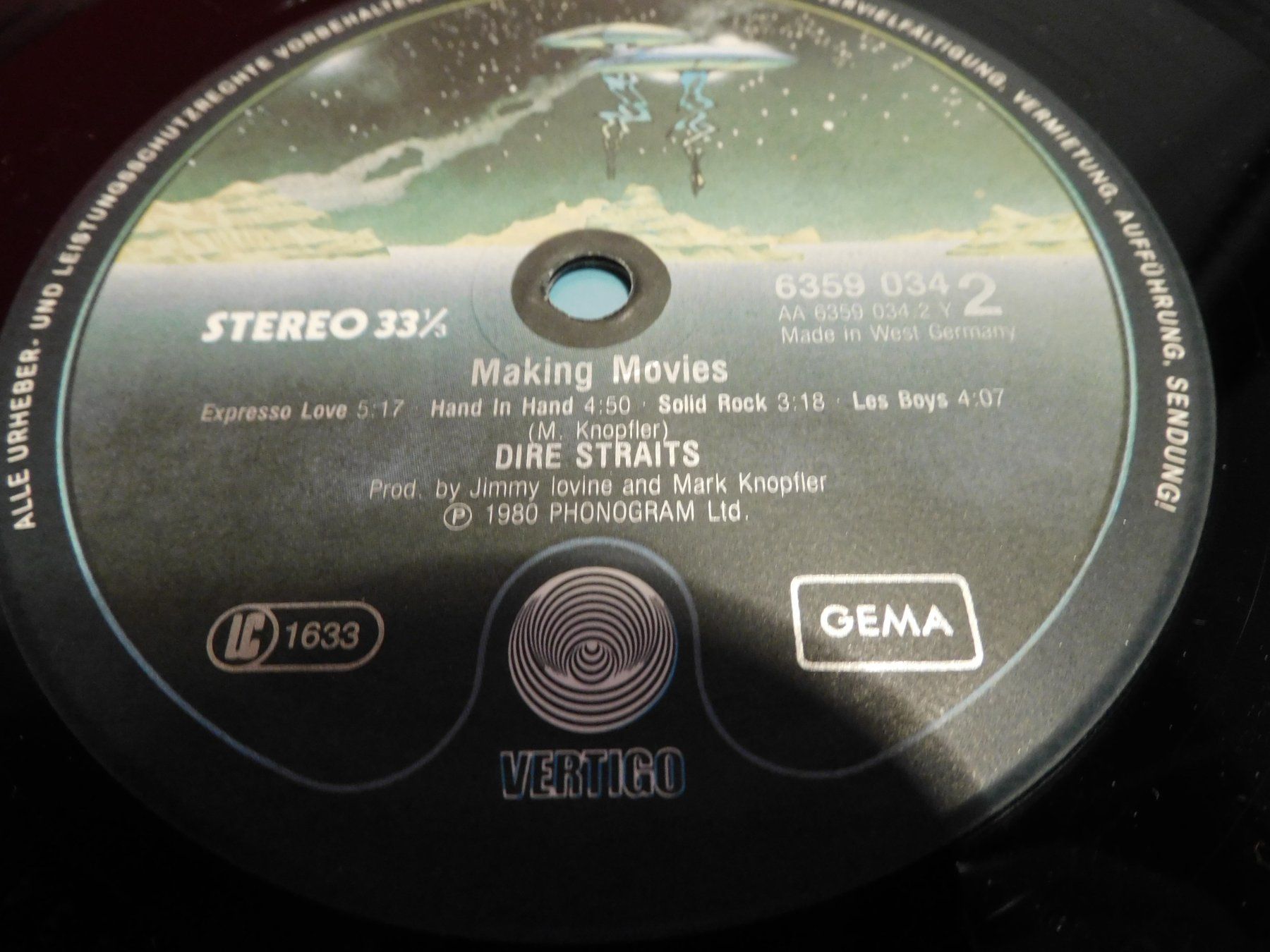 Vinyles: LP Schallplatte 1980 Dire Straits Making Moves    Lp – D'occasion à Sursee par 76 2