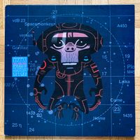 SPACEMONKEYZ Gorillaz 2 LP Laika come home VINYL super rar