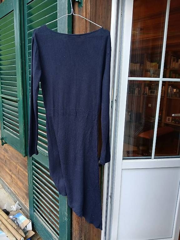 Vestiti: RHUMAA navy Knit-Wool-Dress – Usato da Ochlenberg venduto da Pbw_ardrobe 1