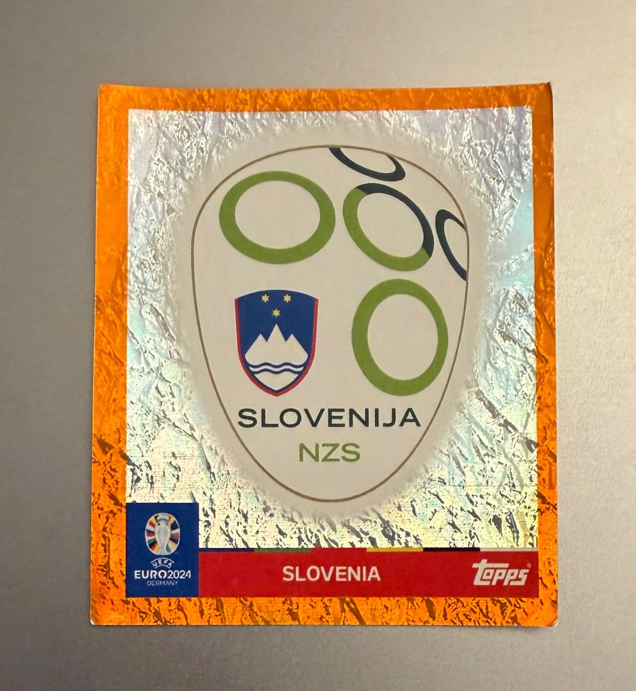 Topps Carte collezionabili: Topps Euro 2024 - SVN1 Orange – Usato da Nyon venduto da Wyvern