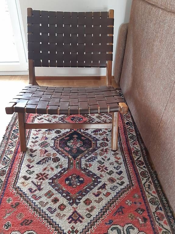 Fauteuils: Poltrona design teak e cuoio – D'occasion à Viganello par ndi_br96 1