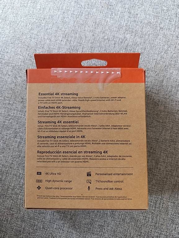 Audio- & Mediensysteme: Amazon Fire TV Stick 4K Select  NEU & originalverpackt – Neu und originalverpackt aus Berg TG von Gisela86 1