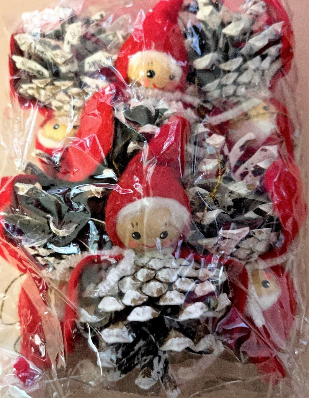 Tutte le decorazioni: Christbaumangänger Tannzapfenkläuse Set – Nuovo (secondo la descrizione) da Lutzenberg venduto da Pinschi01 1