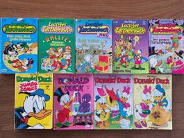5 Lustige Taschenbücher + 4 Donald Duck Hefte