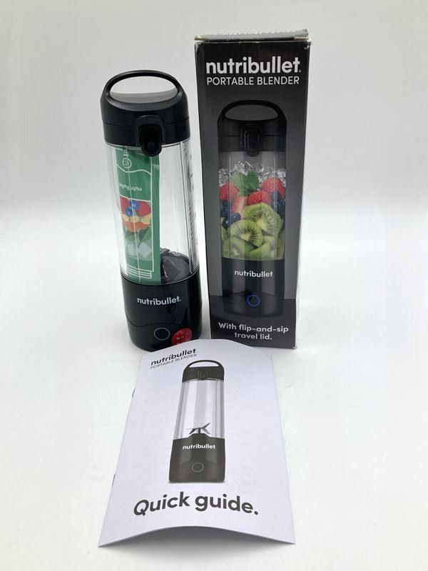 Nutribullet Elettrodomestici da cucina: NUTRIBULLET | Mixer mit trinkflasche | Schwarz – Usato da Wittenbach venduto da Restwert_St-Gallen 1