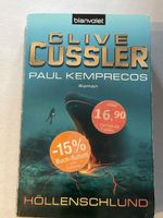 Clive Cussler - Höllenschlund, Top Zustand, Roman, Thriller