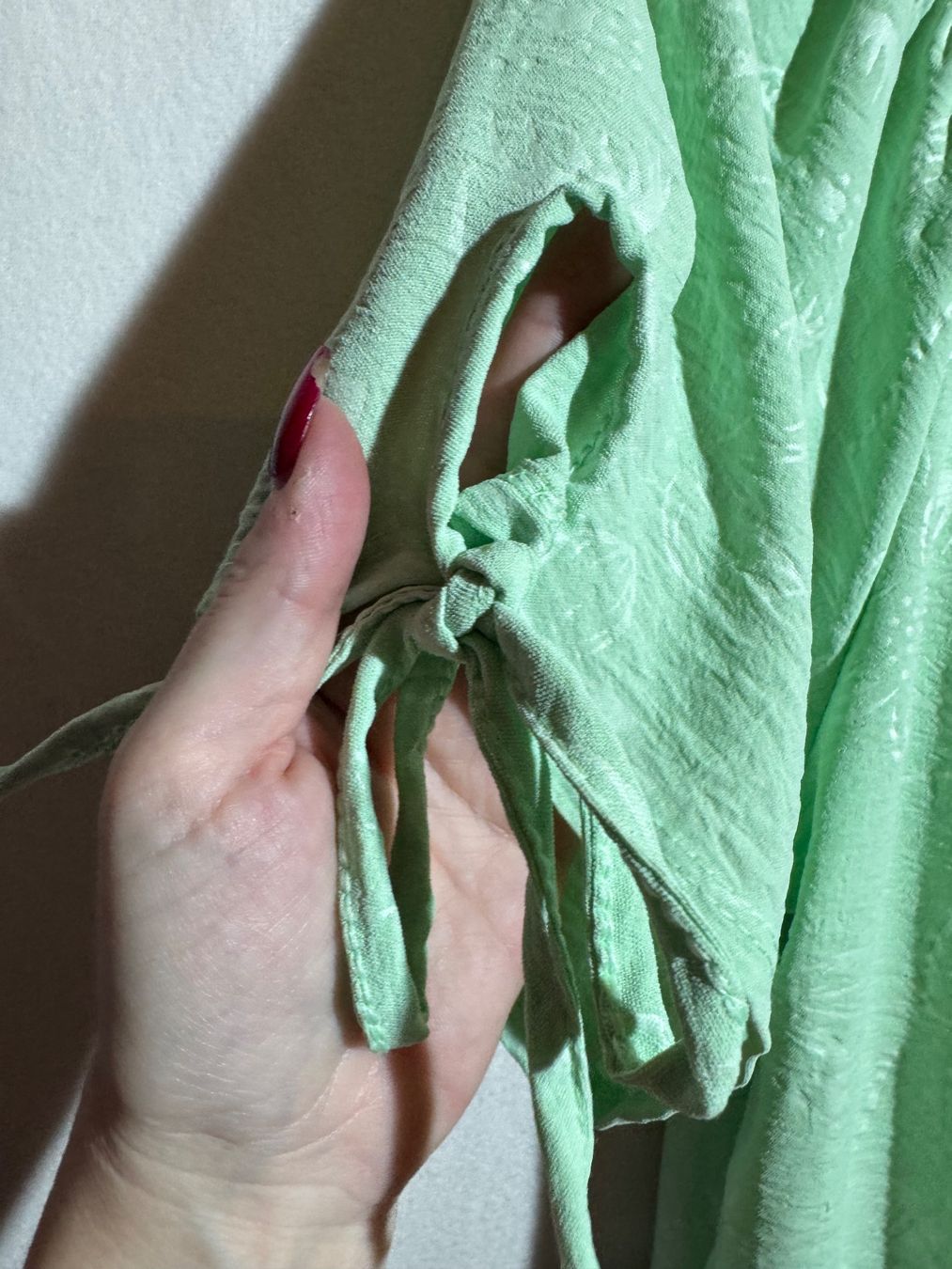 Blusen: Grüne Carmen Bluse von Chicoree Gr. L – Neu (gemäss Beschreibung) aus Grosswangen von SALE_SALE_SALE 1