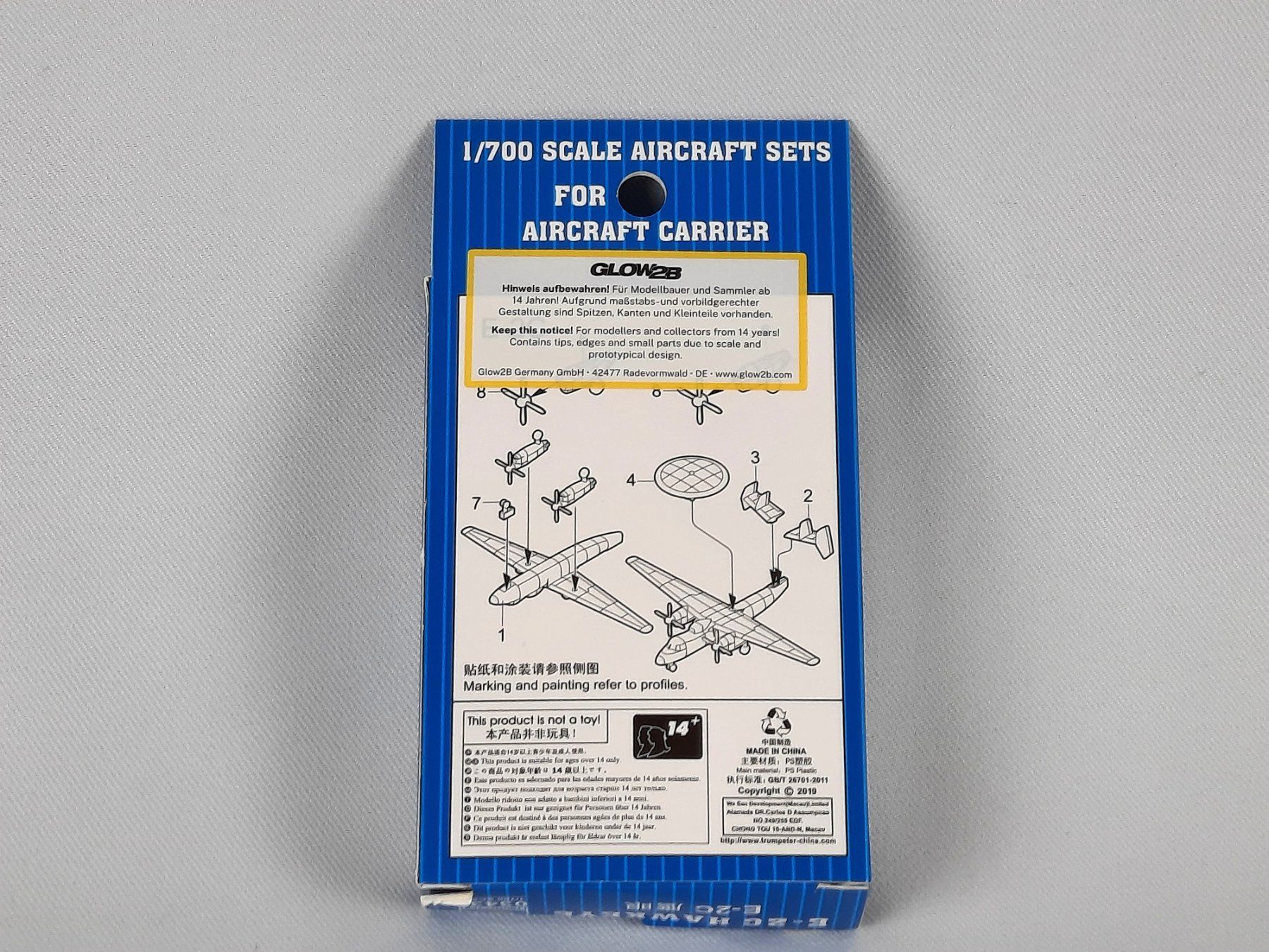 Modellbausätze & Standmodelle: TRUMPETER E-2C Hawkeye, Bausatz 1/700 – Neu (gemäss Beschreibung) aus Beinwil am See von Restwert_Beinwil 1