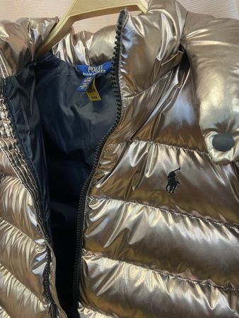 Polo Ralph Lauren Daunenjacke gold Grösse 152 164