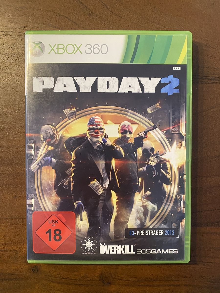 Microsoft Spiele: Payday 2 für Xbox 360 – Gebraucht aus Thunstetten von Virus_33