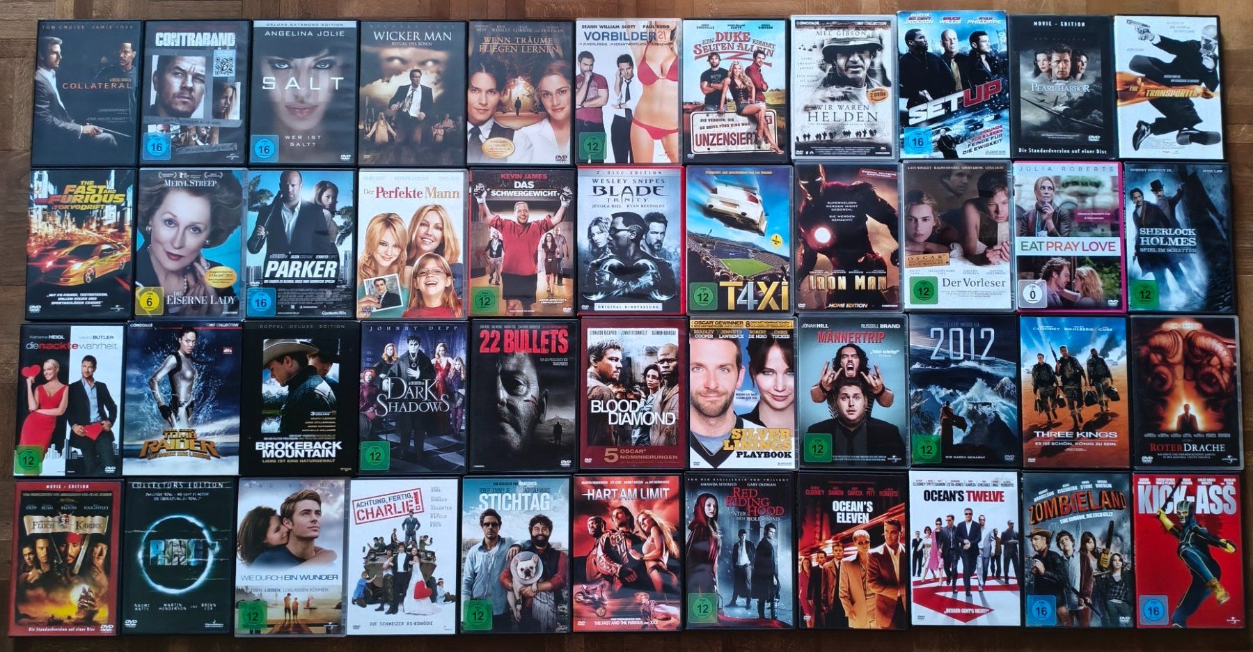 Alle DVDs: 44 verschiedene DVDs (Versand möglich) – Gebraucht aus Schaffhausen von philscardstore