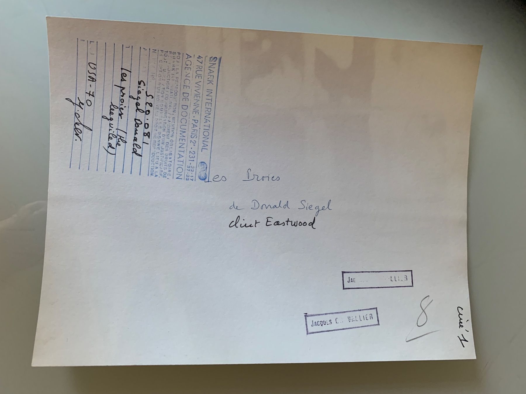 Poster & Bilder: Foto 1971 Clint Eastwood in the Beguiled – Gebraucht aus Bern von Artbrokerswitzerland 1