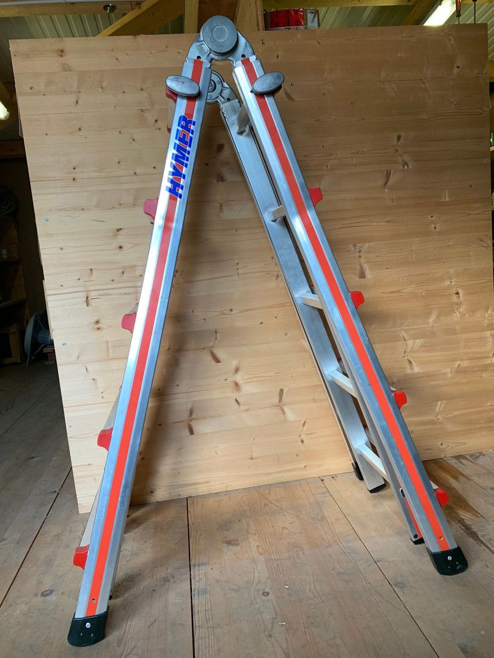 Scale: Teleskopleiter / Bockleiter / Anlege- oder Stehleiter – Nuovo e nell'imballaggio originale da Marbach LU venduto da rogerfelder 1