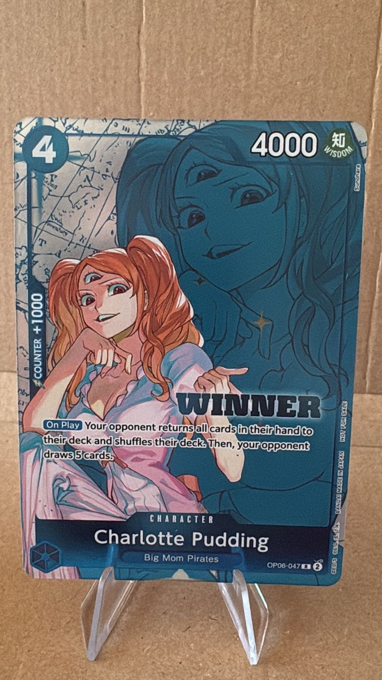 Bandai Cartes à collectionner: One Piece TCG - Charlotte Pudding OP06-047 – Neuf (Voir description) à Birsfelden par alex4127