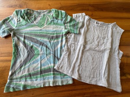 2er Set Sommer T-Shirts von NILE, Grösse S tolle Farben