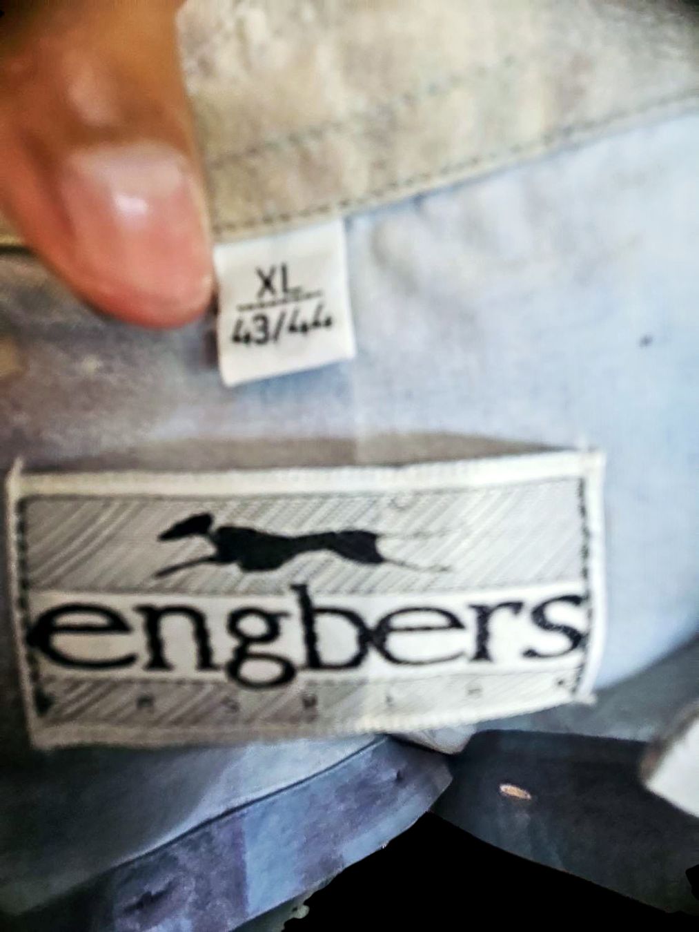 Hemden: Engbers Pastell Kariertes Button-Down Hemd - Größe XL – Gebraucht aus Zug von vinokilo 4