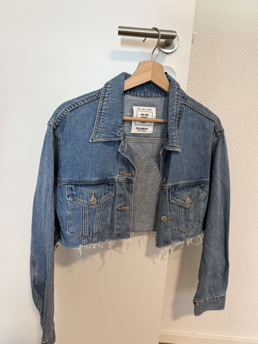 Pull&Bear Giacche: Denim Jacket Pull&Bear Blue Size S Cropped – Usato da Spreitenbach venduto da 94l_9shv 2