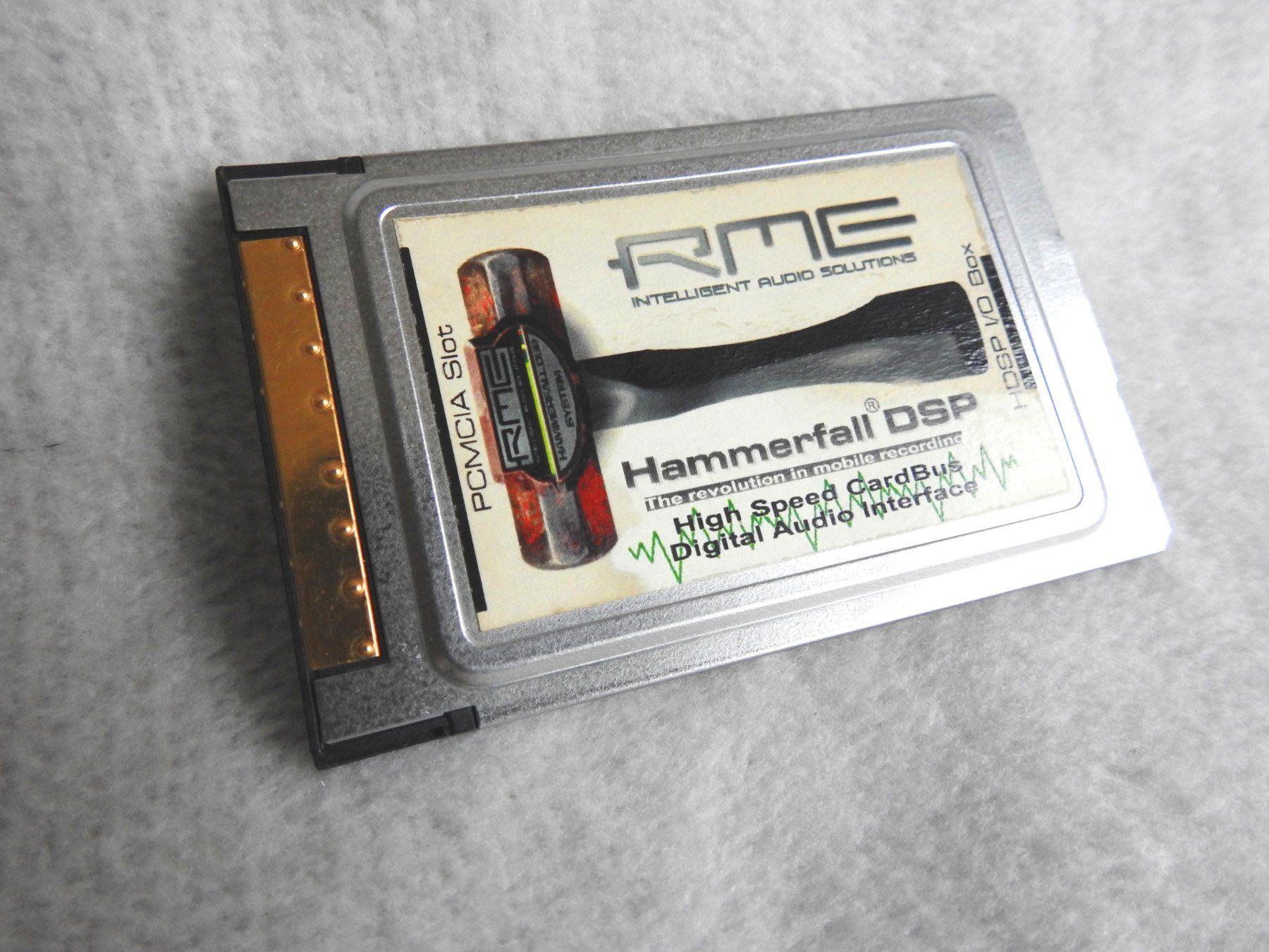 RME Studioequipment: RME Hammerfall DSP PCMCIA Card – Gebraucht aus Zürich von Malco0