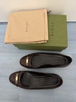 GUCCI Ballerinas 39.5 dunkelbraun