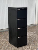 Lista LO Armoire 4 tiroirs noir avec clefs