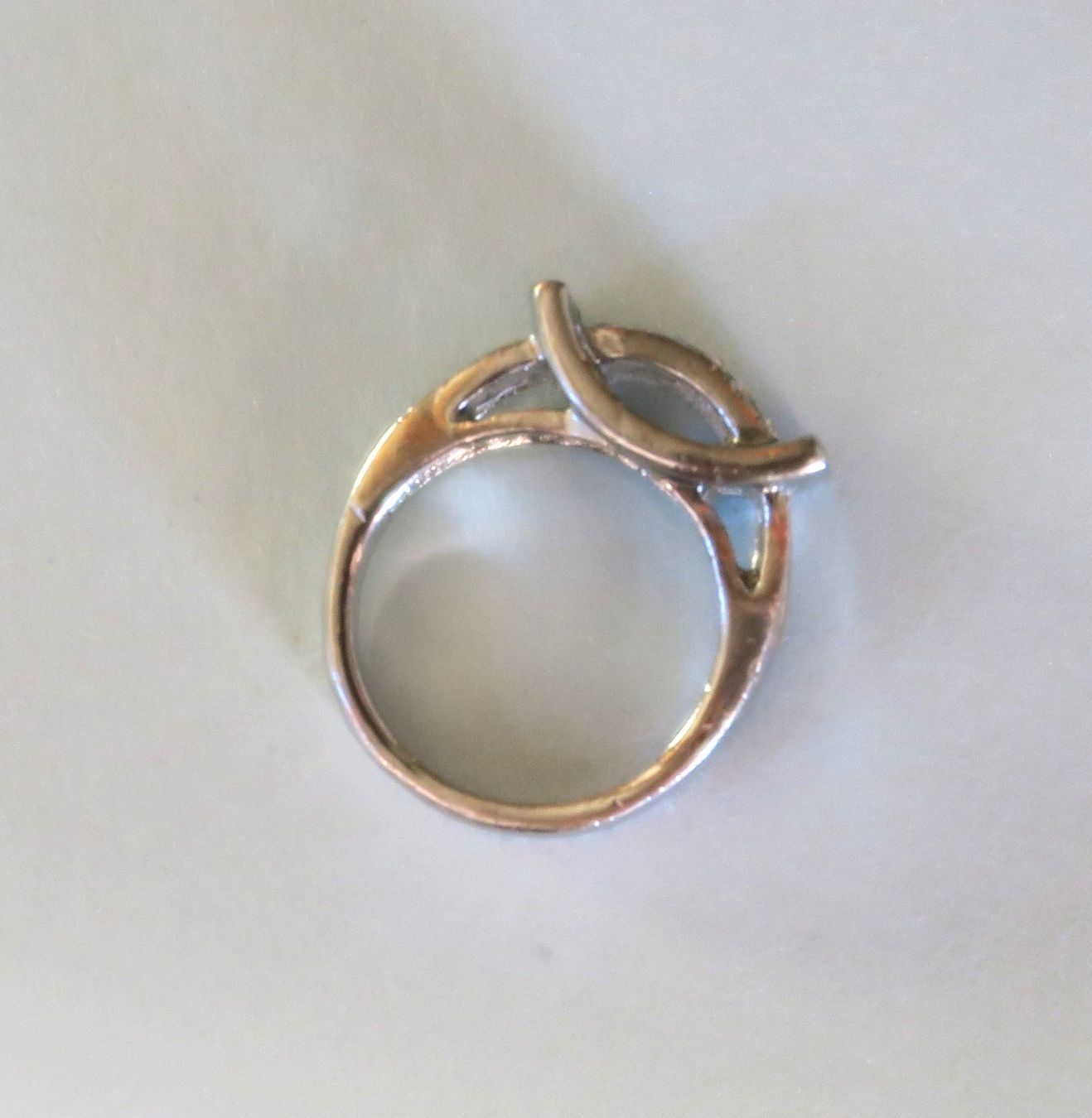 Anelli: Ring mit Strasssteinen, Gr 53.4 mm – Usato da Brittnau venduto da marlenestone 5