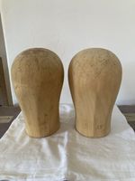 2 Hutmacherkopf aus Holz einer marke Herzig