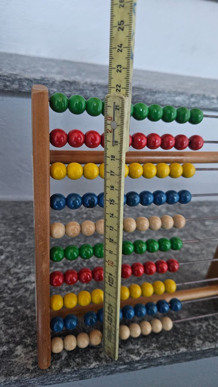 Giocattoli: Pallottoliere colorato in legno e metallo – Usato da Melano venduto da H-Sara 2