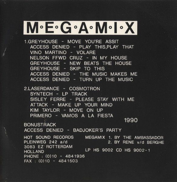 CDs: Hotsound Megamix Vol. 4 CD Single – Neuf (Voir description) à Hellikon par Jogi73 1