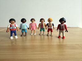 PLAYMOBIL 6 Kinder Figuren – Mädchen & Jungen