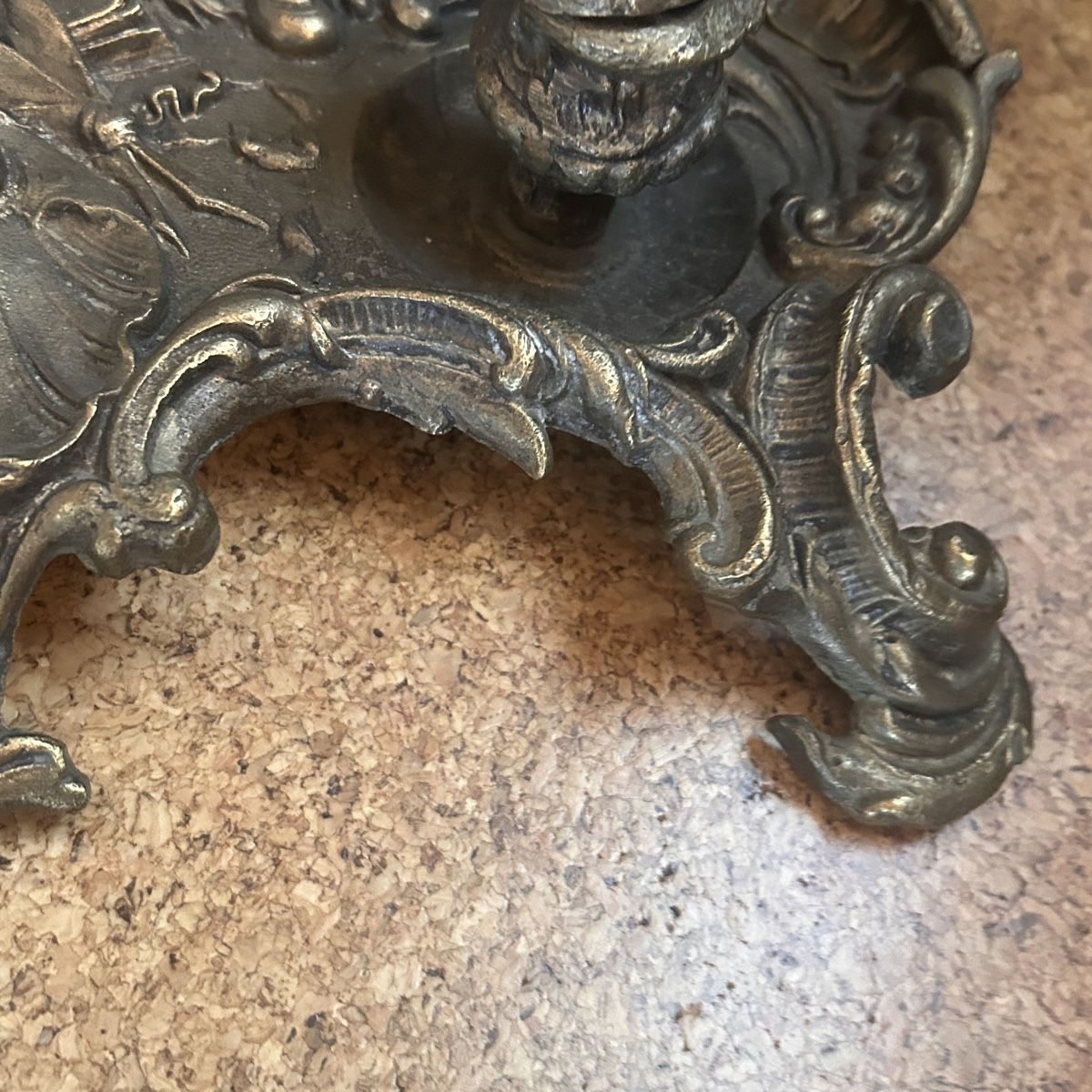 Portacandele: Antiker Kerzenstände Messing Engel Drachen 49 – Usato da Laufen venduto da belleskulptur 4