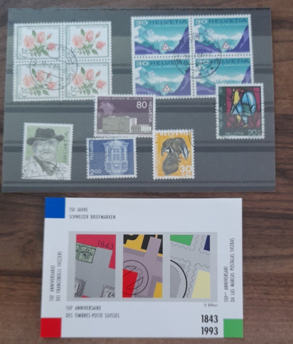 Tutti i francobolli: Briefmarken schweiz mit vignette – Usato da Balgach venduto da SIMEON27