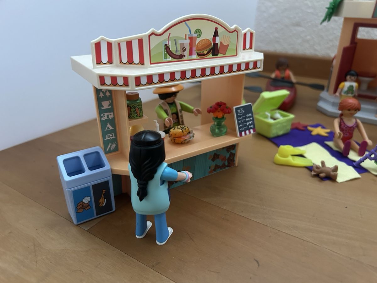 Playmobil Spielzeuge: Playmobil: Badi- Party – Gebraucht aus Wagen von Ramona01 6