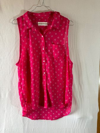 Luftige Bluse mit Blumenmuster von Abercrombie & Fitch Gr. L