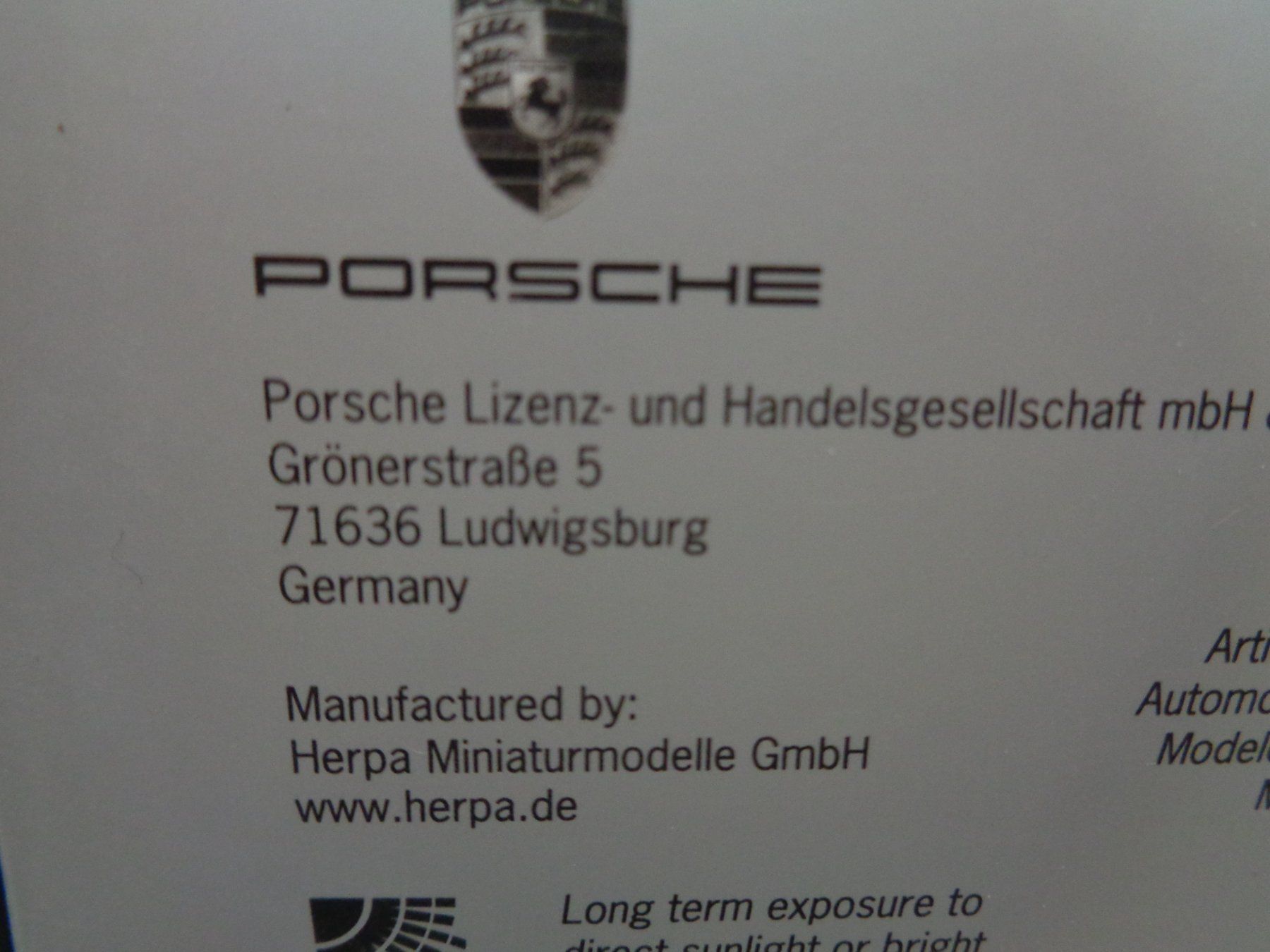 Porsche Modellautos: Herpa 1:43 Porsche Panamera 4S – Neu und originalverpackt aus Reconvilier von rallycar 3