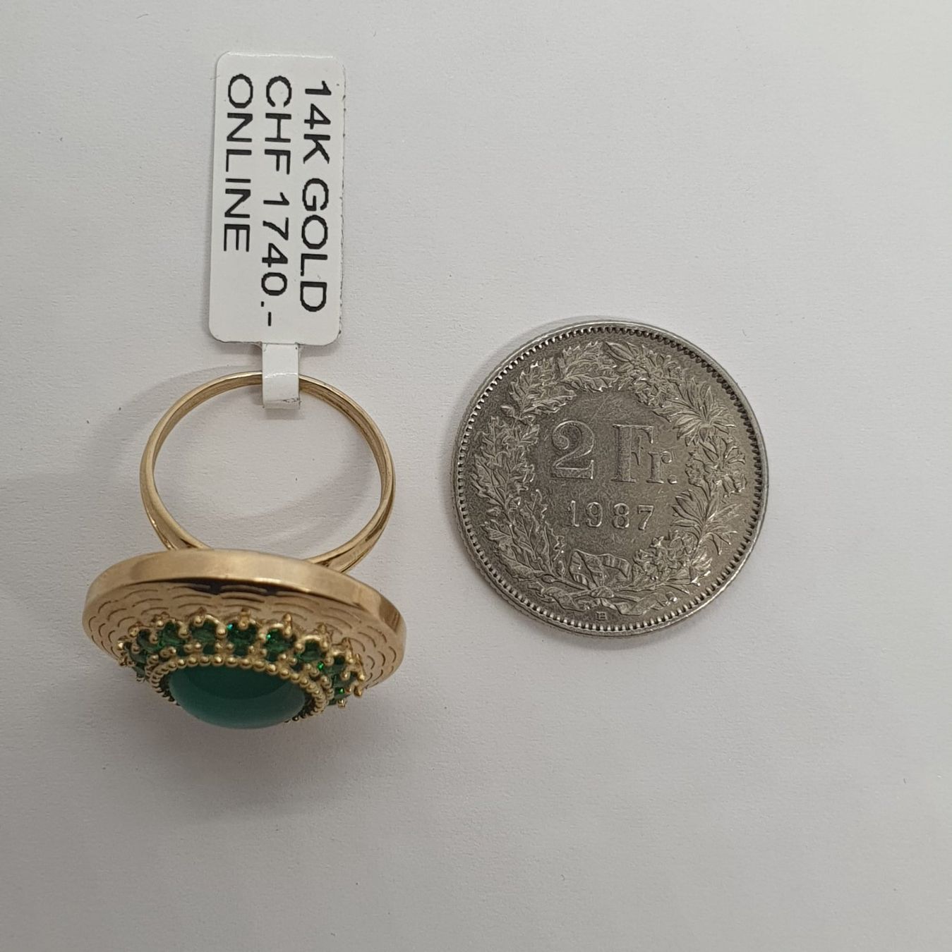 Bagues: Echt 14K Gold Ring – D'occasion à Luzern par Goldhaus-Luzern 4