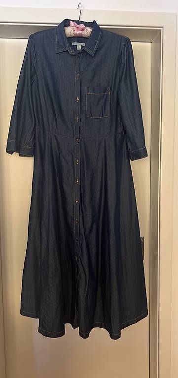 Vestiti: ESPRIT Maxi-Jeanskleid Grösse L  – Usato da Basel venduto da Findus78